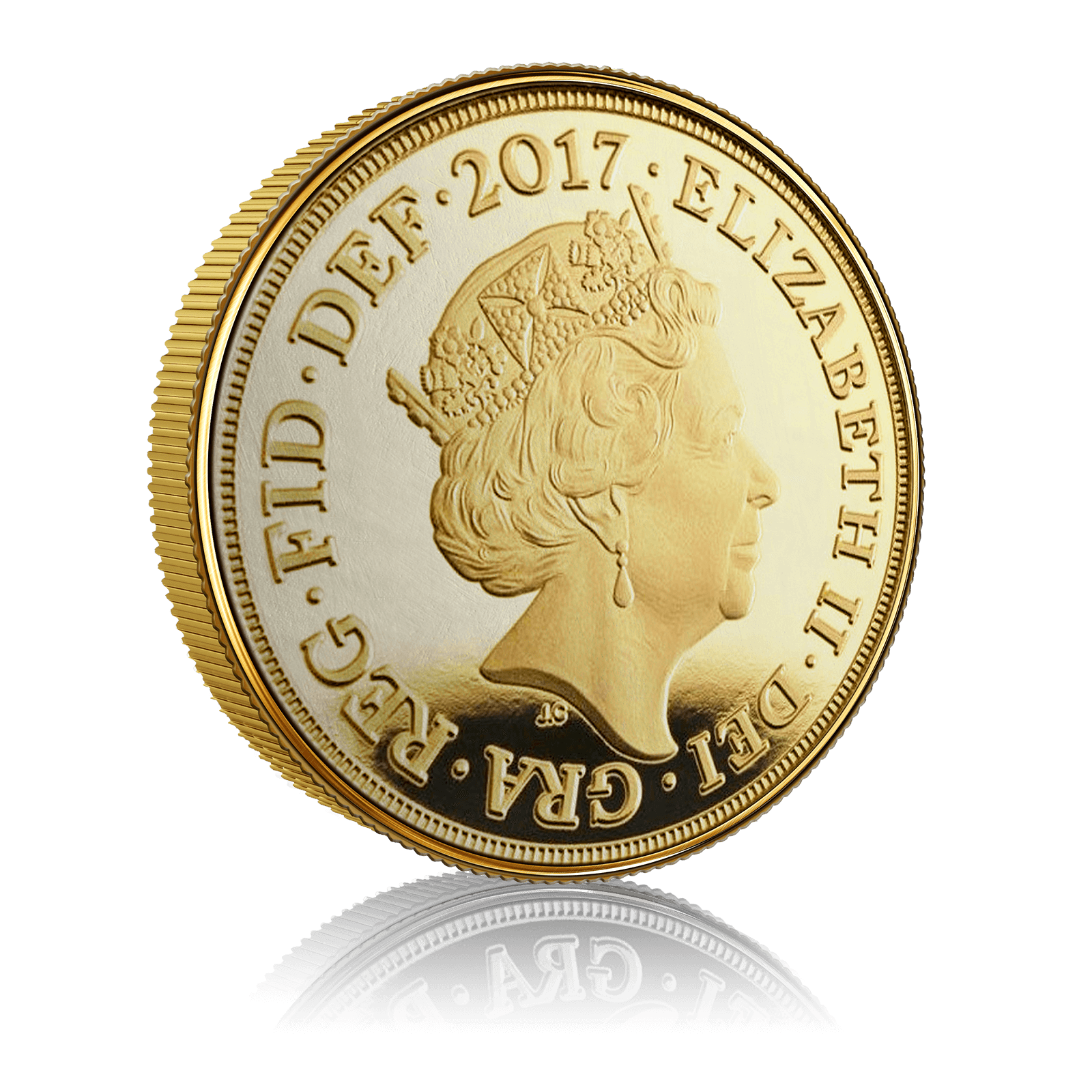Gold Sovereign Queen Elizabeth 5th Head Box Set (2017) 4